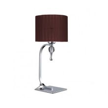 Impress lampa stołowa 1x60W E27 230V brązowa